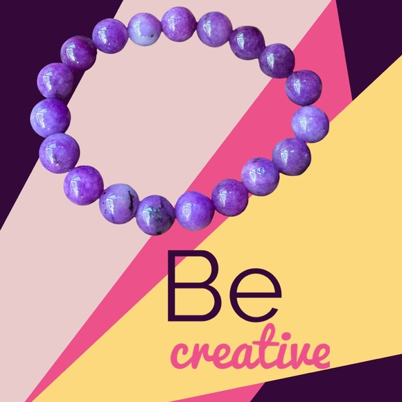 Purple Jade Bracelet - Picture 3 of 4